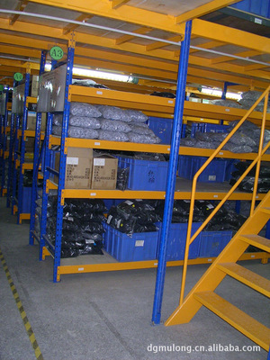 【深圳灯饰厂工厂阁楼货架/灯饰厂零散物件存储牧隆阁楼货架厂家】价格,厂家,图片,仓储货架,东莞市牧隆仓储设备-